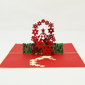 Wesołych Świąt Pop Up Card