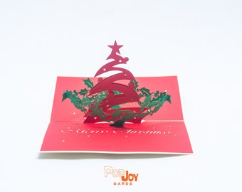 Christmas Star Pop Up Card