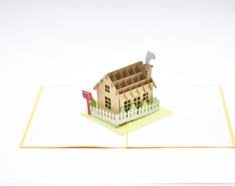 Carte pop-up de la maison