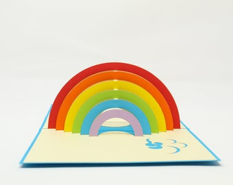 Rainbow Pop Up Card