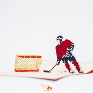 Hockey Pop Up Card imagem 3