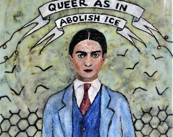 Abolir ICE: Impresión Art Giclee