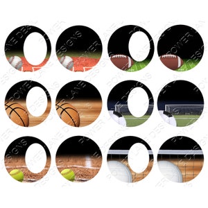 Bundle de conception de sublimation de Noël, 6 ornements photo de sport, téléchargement d’ornement photo, PNG, conception de sublimation, téléchargement de sublimation numérique