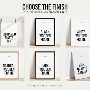 Custom Quote Print | Personalised Poem, Song Lyric, Phrase or Saying | Framed or Unframed Poster, Canvas or Sign | Retro Typography Art