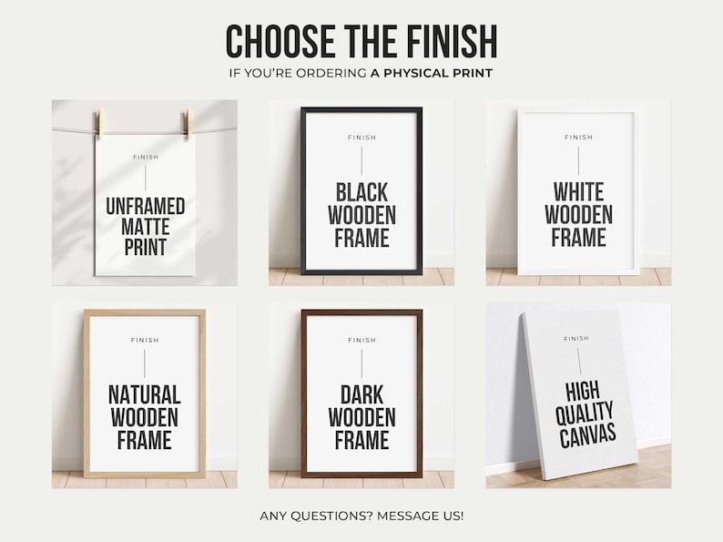 Custom Quote Print | Personalised Poem, Song Lyric, Phrase or Saying | Framed or Unframed Poster, Canvas or Sign | Retro Typography Art