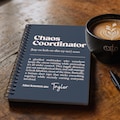 Personalised Chaos Coordinator Notebook: Funny Definition Journal, Custom Name, Gift for Boss product logo