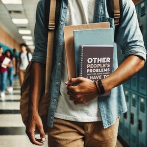Other People's Problems Notebook, Funny Gift for Overthinkers, Mums, Managers, Friends & Chaos Coordinators
