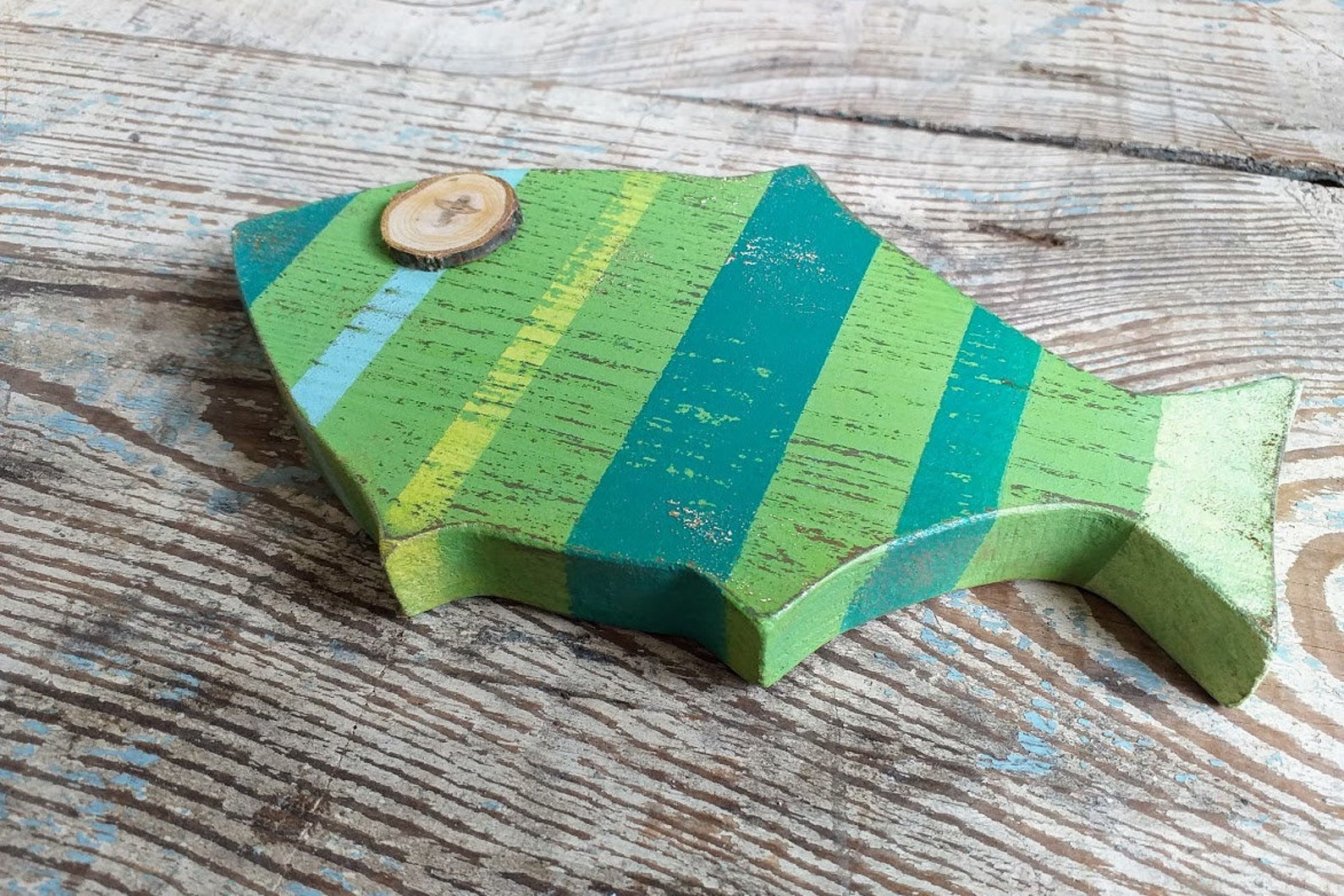 Fish Art Wooden Fish Wall Decor Fish Decor Fish Art Sea Etsy