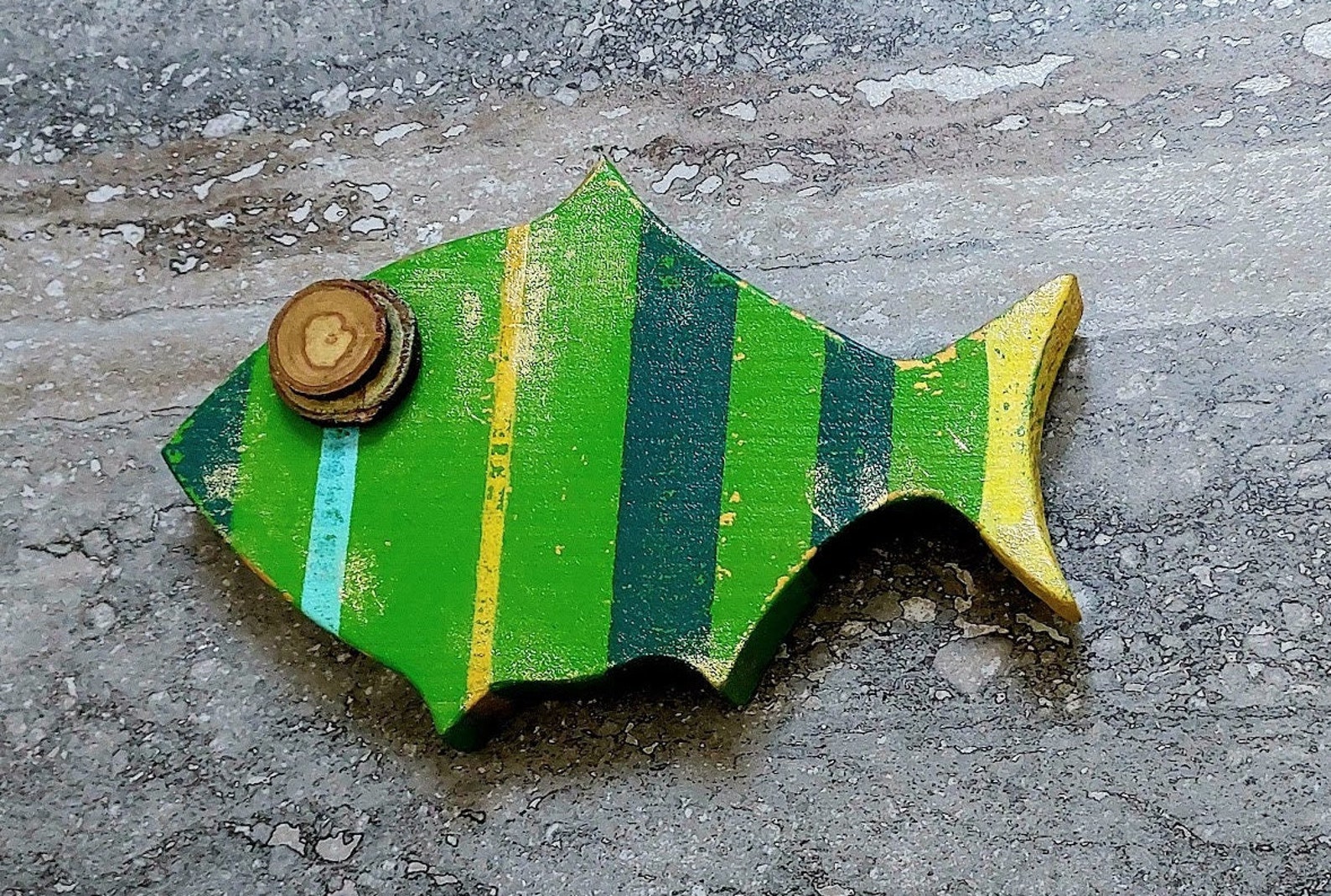 Fish Art Wooden Fish Wall Decor Fish Decor Fish Art Sea Etsy
