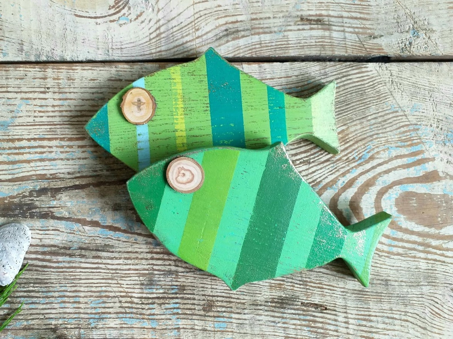 Fish Art Wooden Fish Wall Decor Fish Decor Fish Art Sea Etsy