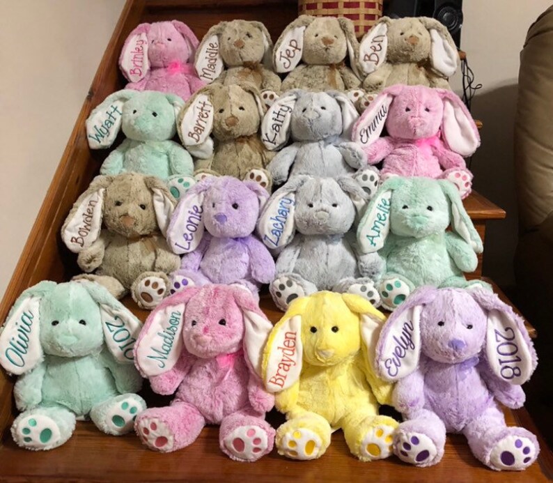 custom stuffed bunny