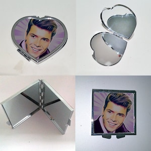 Cliff Richard Make-Up Mirror Compact Photo Fan Art Gift
