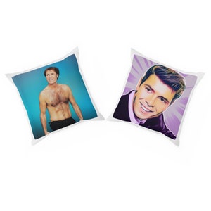 Cliff Richard Cushion Cover Photo Fan Pop Art Gift