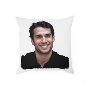 Henry Cavill Cushion Cover Fan Art Photo Gift