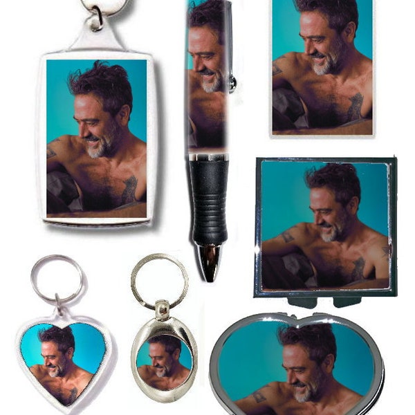 Jeffrey Dean Morgan Lover Photo Fan Art Gift (Keyrings, Magnets, Mirrors, Pens)
