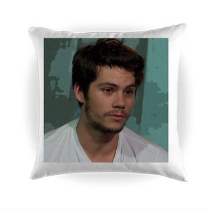 Dylan O&#39;Brien Cushion Cover Photo Fan Art Gift