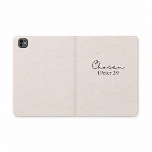 Chosen 1 Peter 2:9 iPad case | Bible Verse