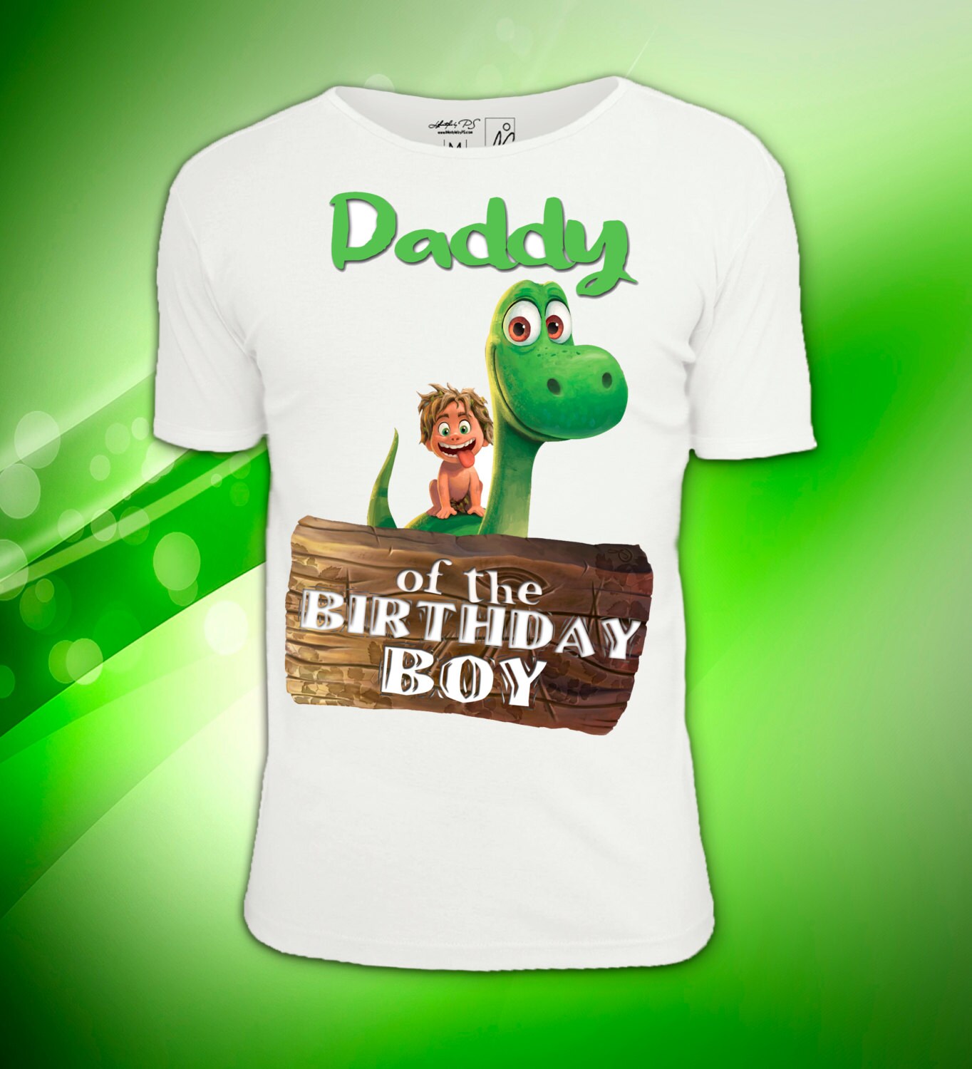 Digital file Good dinosaur Daddy of the Birthday Boy Good Etsy