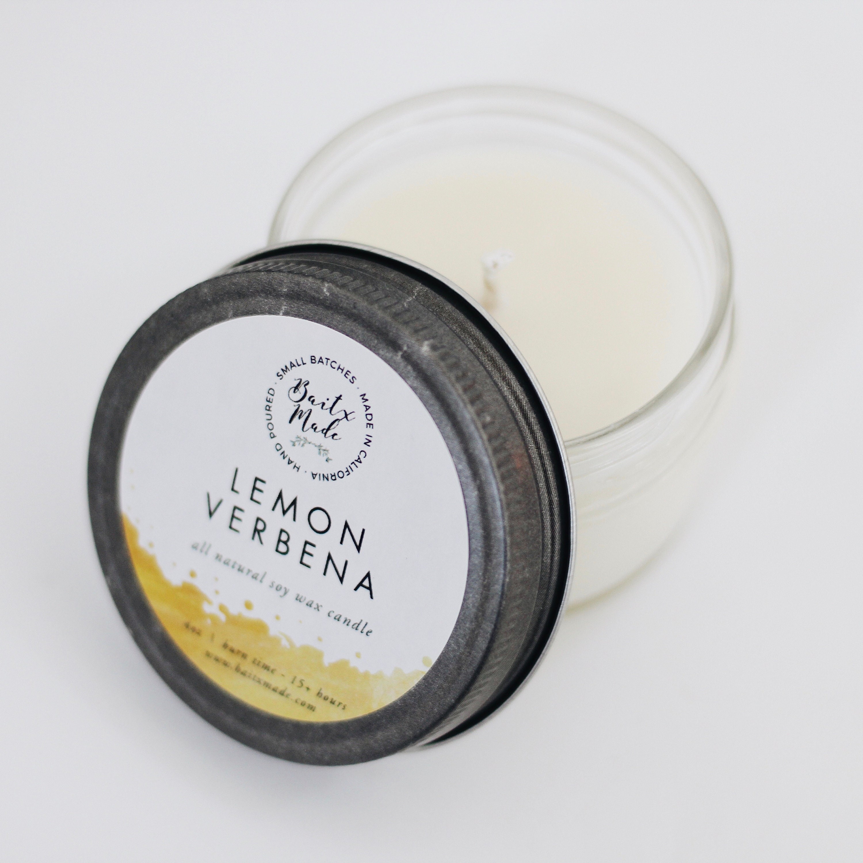 LEMON Verbena//lemon Candle//lemon Verbena Candle//citrus Etsy