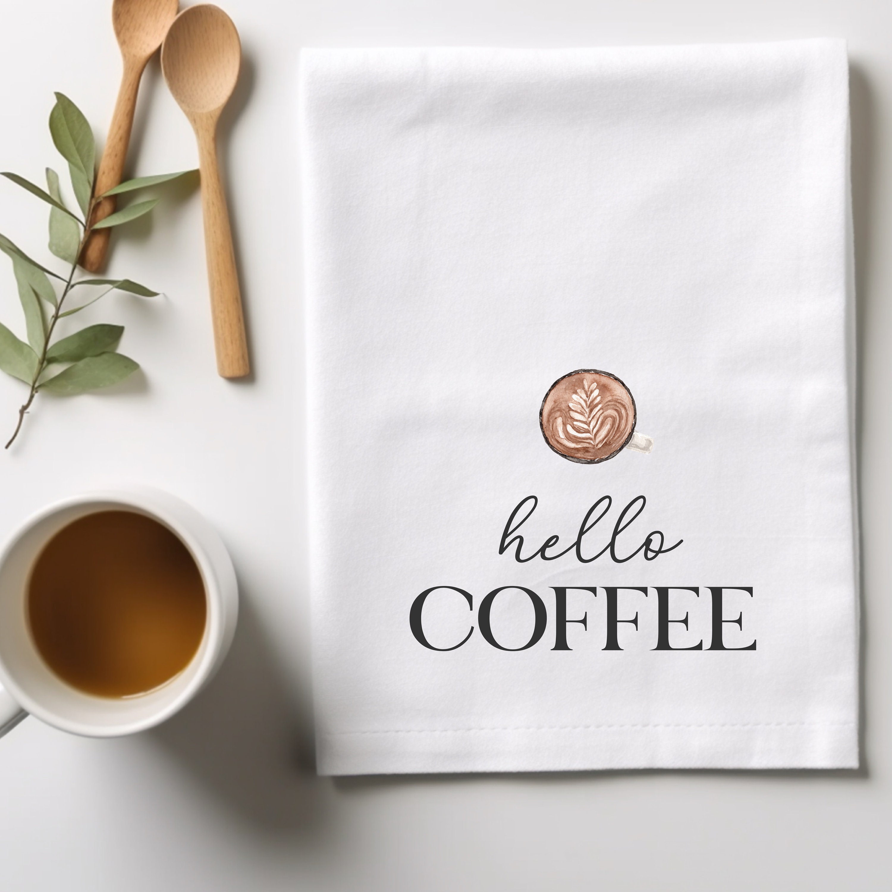 Espresso Recipes Tea Towel – Tea + Linen