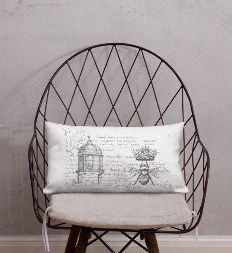 Vintage Bee Pillows French Farmhouse Decor Shabby Chic Etsy