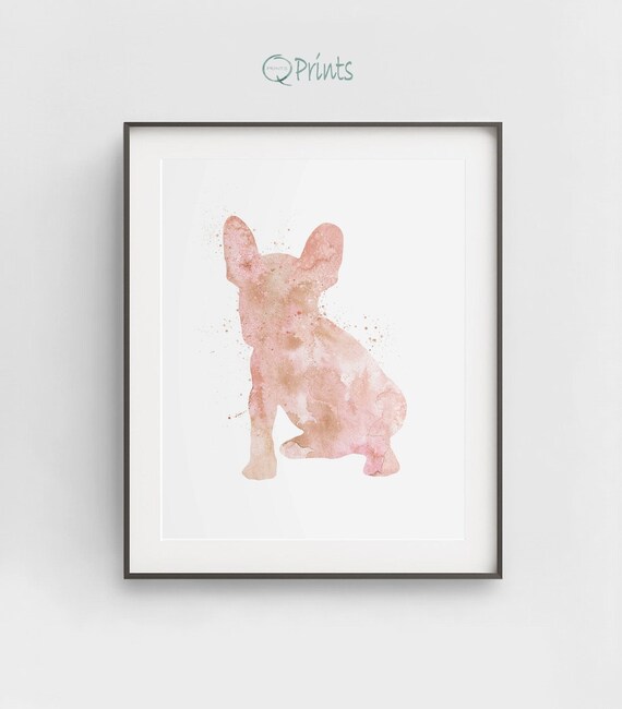 Instant Terrier Kid Room Decor Pink Illustration Dog Lover Gift Yorkshire Terrier Puppy Poster DIY Wall Picture Large Wall Decor