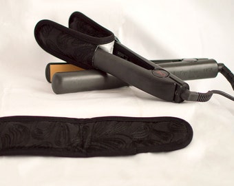 Flat Iron Case - Silk Embroidered - Flat Iron Cover
