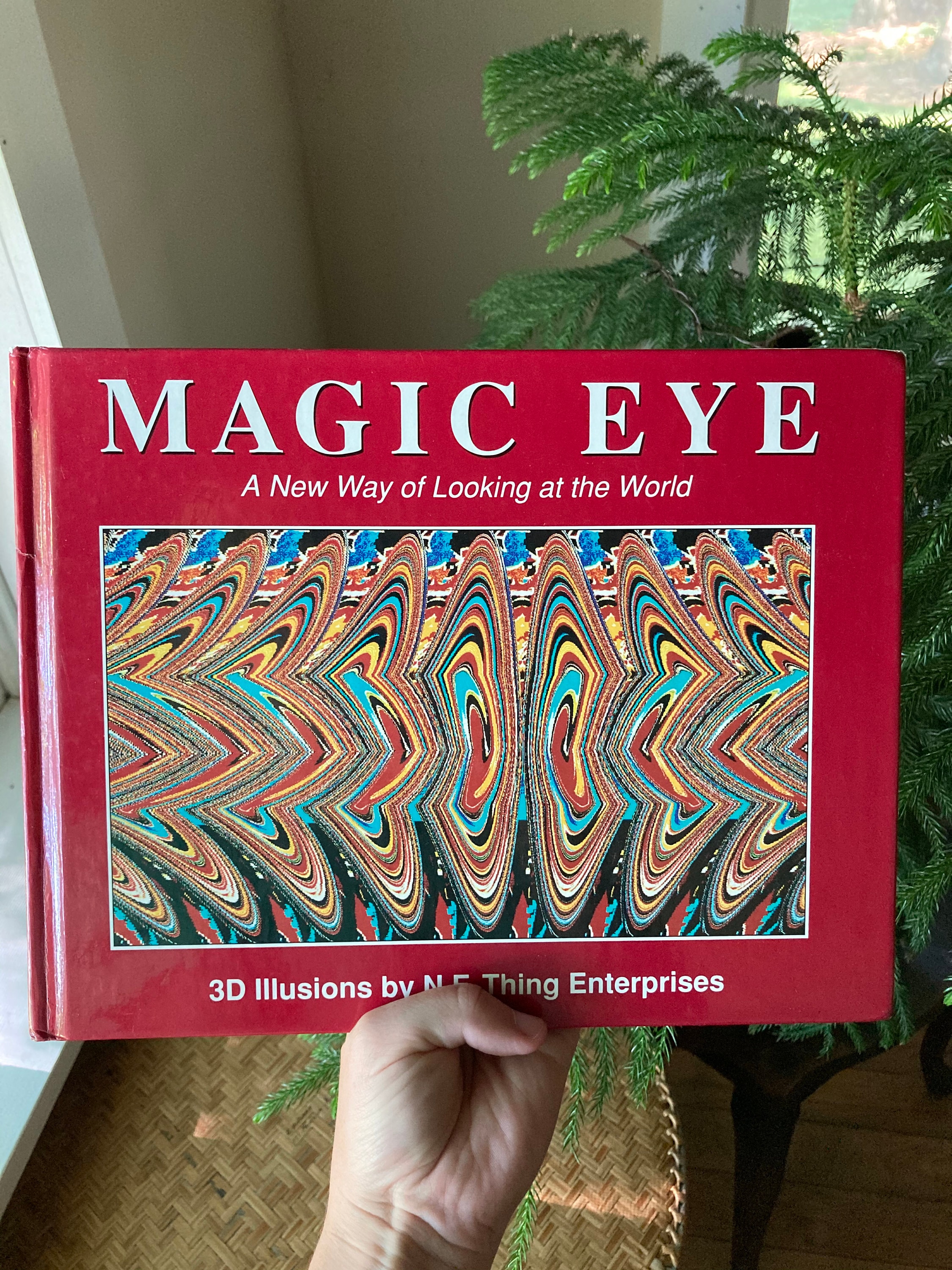 3D Picture book Magic Eye Book 3D Illusions by N.E. Thing Etsy