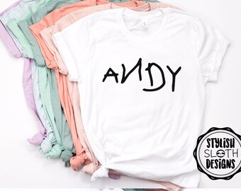 Andy Toy Story Etsy - cool toy story 4 t shirt roblox