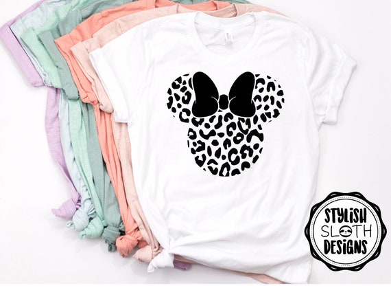 Leopard Minnie Shirt Disney Shirts 