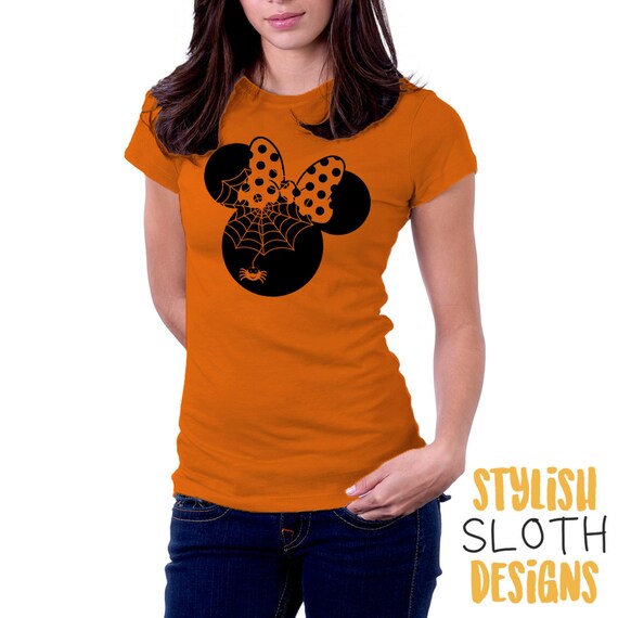 Minnie Mouse Spiderweb Halloween Disney 