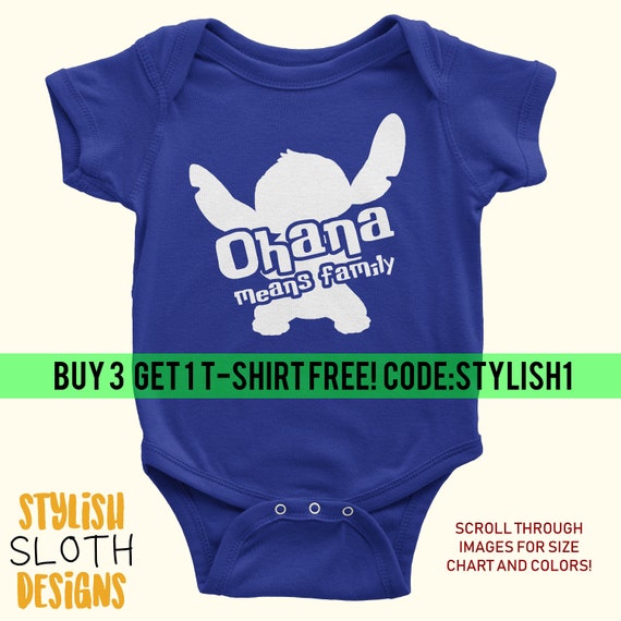 lilo and stitch baby onesie