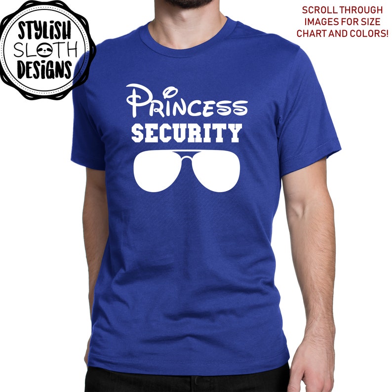 disney princess security shirt