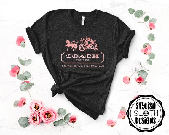 coach disney shirt