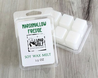 Cera derretida de malvavisco para chimenea