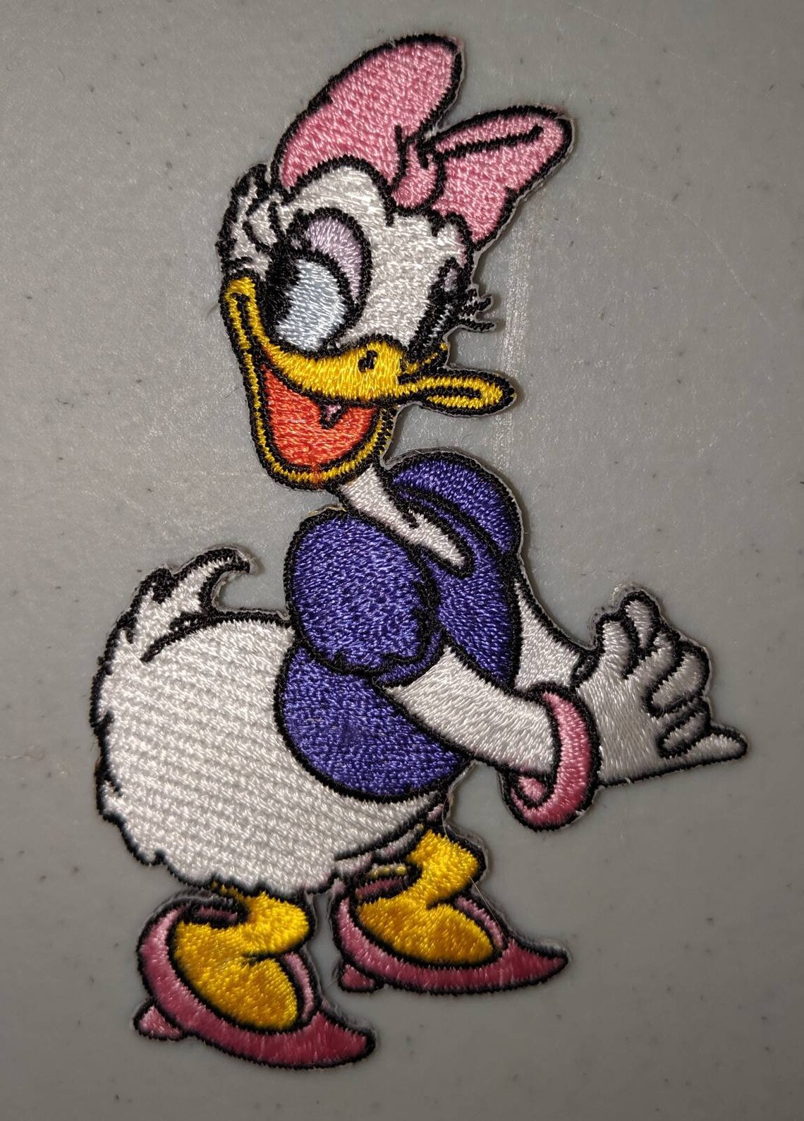 Daisy Duck Disney Embroidered Patch Etsy