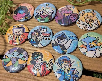 DR Character Buttons