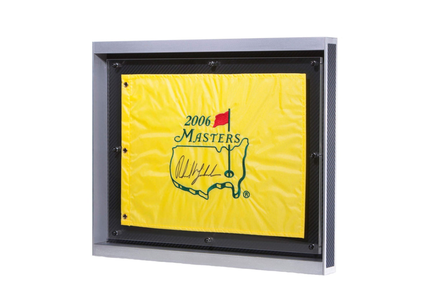 Golf Flag Display Frame Golf Flag Holder Golf Flag Case Etsy