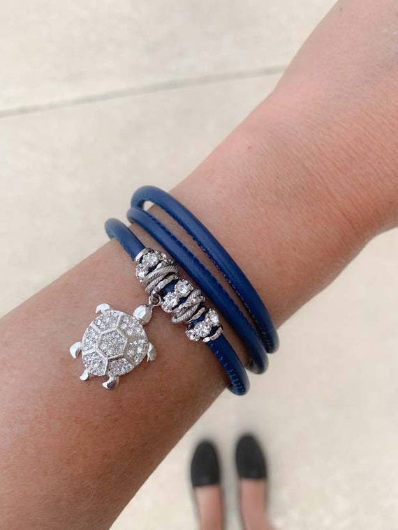 Bracelet with hotsell turtle charm