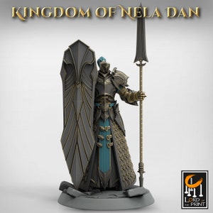 Elven Pretorians - Lord of the Print Rescale Miniatures - DnD miniatures RPG Role Playing Game Tabletop Miniature dungeons and dragons D&D