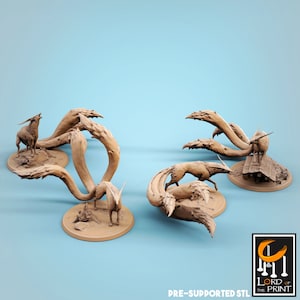 Kitsune - Lord of the Print - DnD miniatures RPG Role Playing Game Tabletop Miniature dungeons and dragons D&D