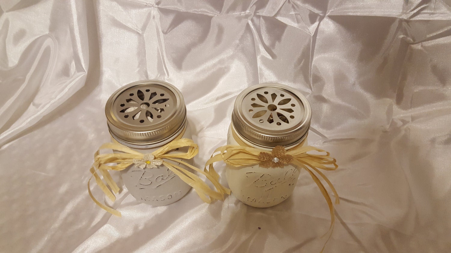 Mason Jar Potpourri Holder Rustic Home Decor Distressed Etsy