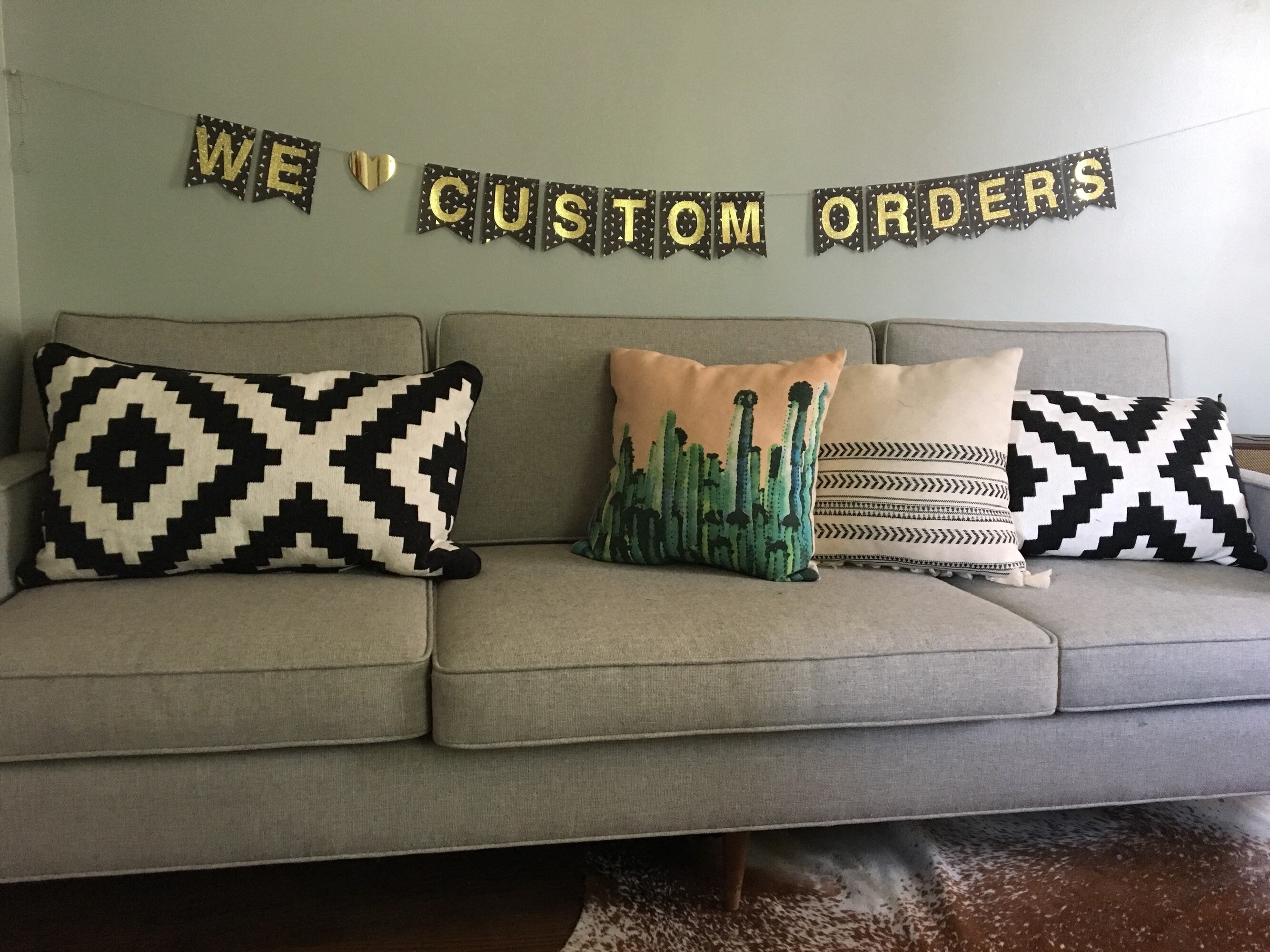 Custom made party or home decor banner garland bunting Etsy