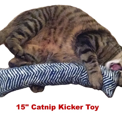 Refillable Pocket 15" Catnip Cat Kicker Toys Cat Kick Stix Kitty Kick Sticks 