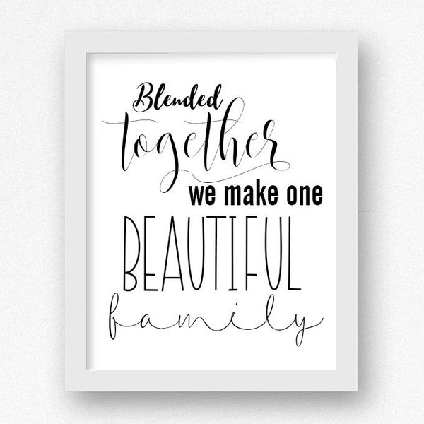 Blended Family Etsy