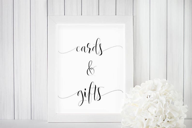 Wedding Decor Black and White Typography Quinceanera Bat Mitzvah Bar Mitzvah Cards and Gifts PRINTABLE Poster Party Decor