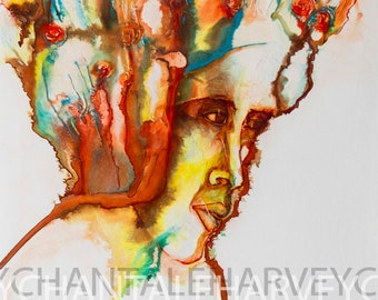 Impression Photo Veilleuse Tableau Acrylique Par Macheartiste