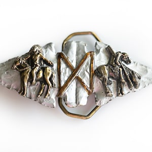 Vintage Native Belt Buckle