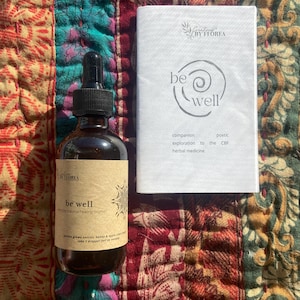 BE WELL | everyday trauma-healing oxymel & poetic companion zine