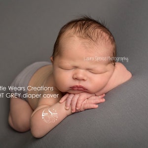 NEWBORN Diaper cover photography prop, Nude Skin Coloured nappy / diaper cover pants, Gender neutral newborn photo props, Buy 3 Get 1 FREE image 6